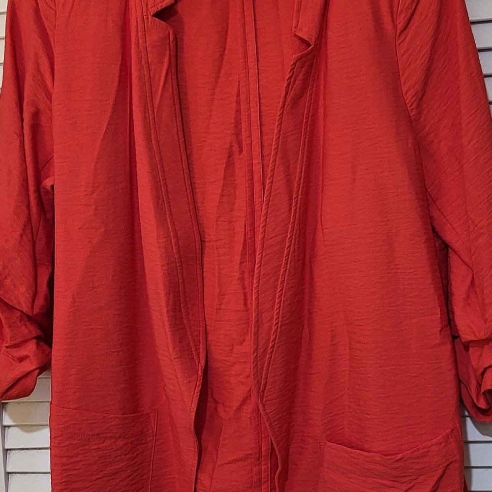 DKNY Women's Bold Coral Blazer